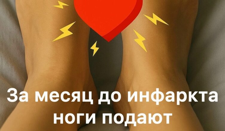 За месяц до сердечного приступа ваш организм подаёт предупреждения, но большинство их не замечает.