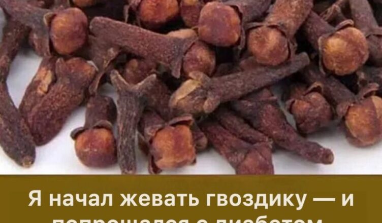 Гвоздика помогла мне забыть о 10 годах диабета…