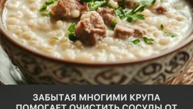 Мало кто вспоминает об этой крупе, а ведь она помогает очищать сосуды от холестерина. Мало кто вспоминает об этой крупе, а ведь она помогает очищать сосуды от холестерина.