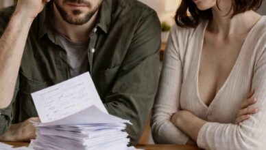 — Что это значит, Игорь? — Марина шлёпнула на стол пачку банковских выписок, словно бросила бомбу. — Что это значит, Игорь? — Марина шлёпнула на стол пачку банковских выписок, словно бросила бомбу.