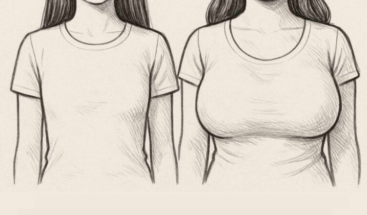 Если грудь у женщины маленькая, то это говорит о том, что…